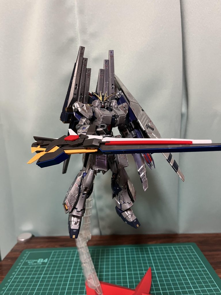 ニューガンダムHWSダブルファンネルアンドロングレンジ装備–4枚目/制作者：アッキー