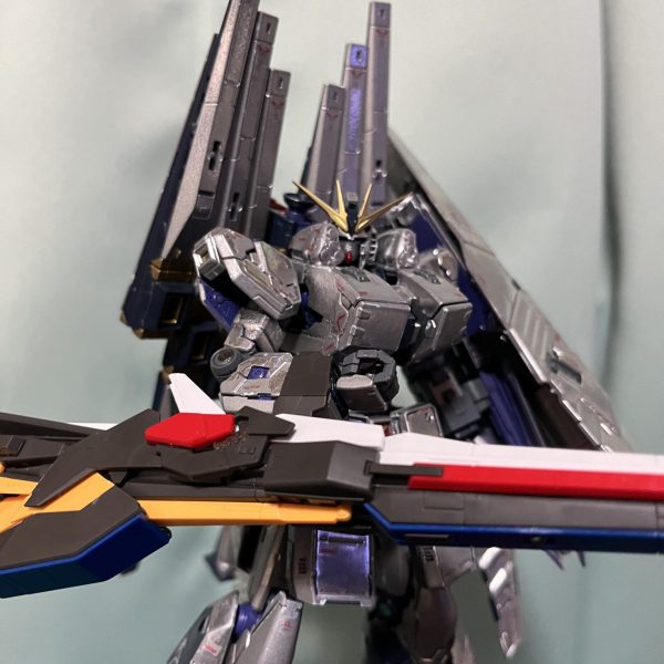 ニューガンダムHWSダブルファンネルアンドロングレンジ装備