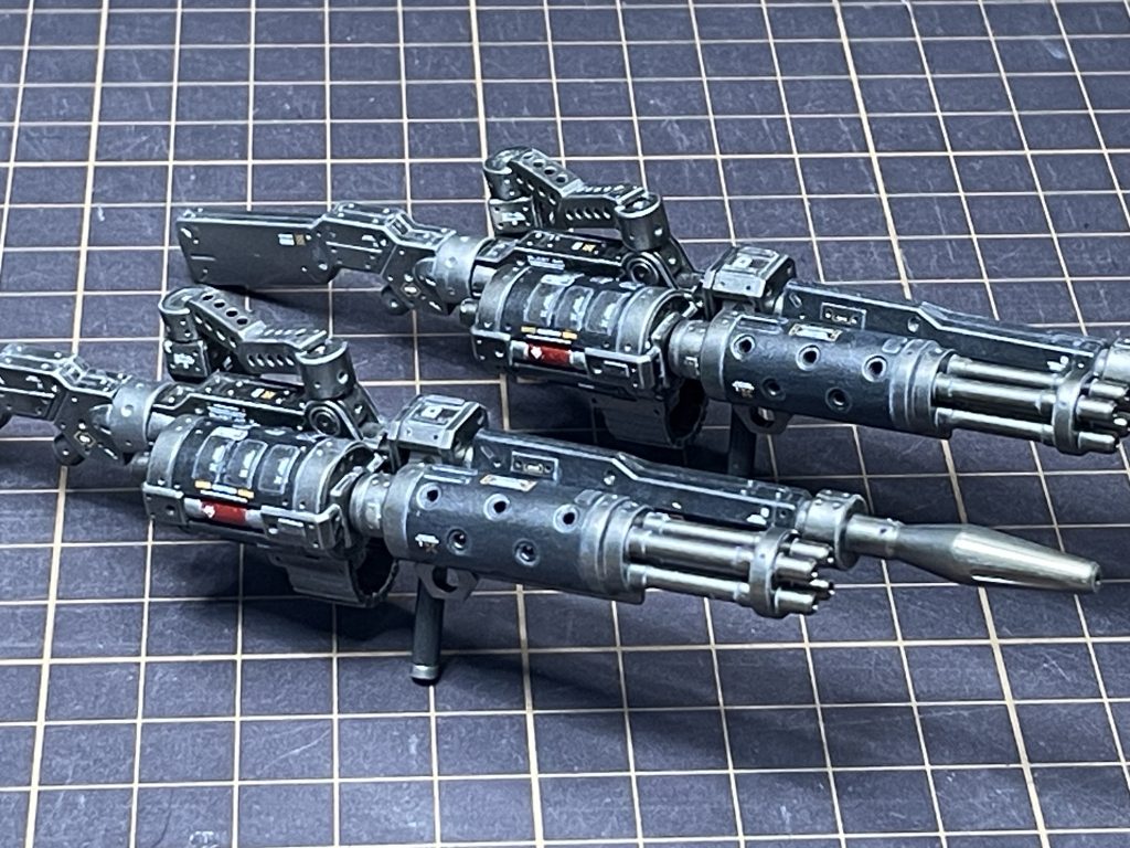 HG デミトレ拡張武装 ライフル・ガトリング×2