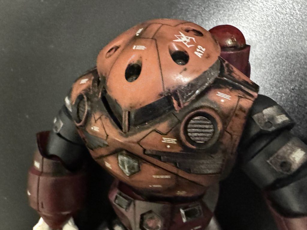 目指せRGでスジ掘り頑張りました💦色々思いついても技術が😭