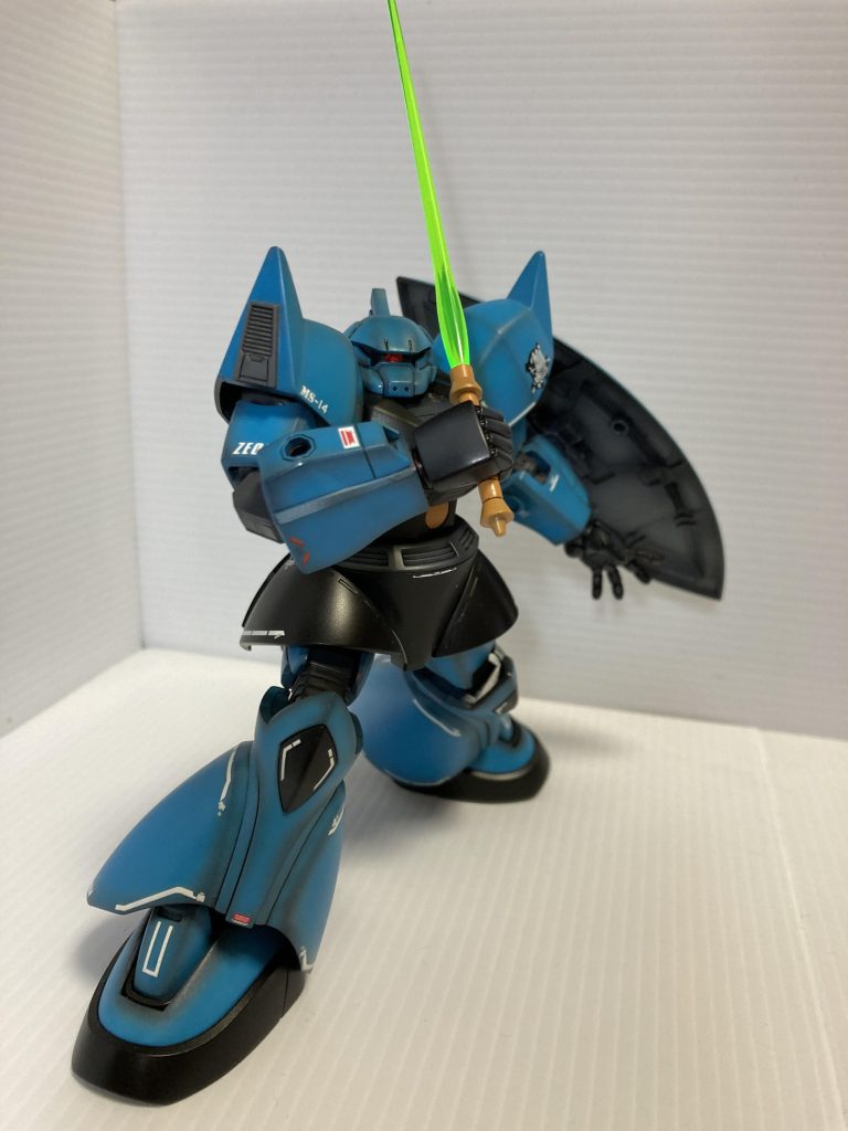 ビームサーベルを引いて・・・
