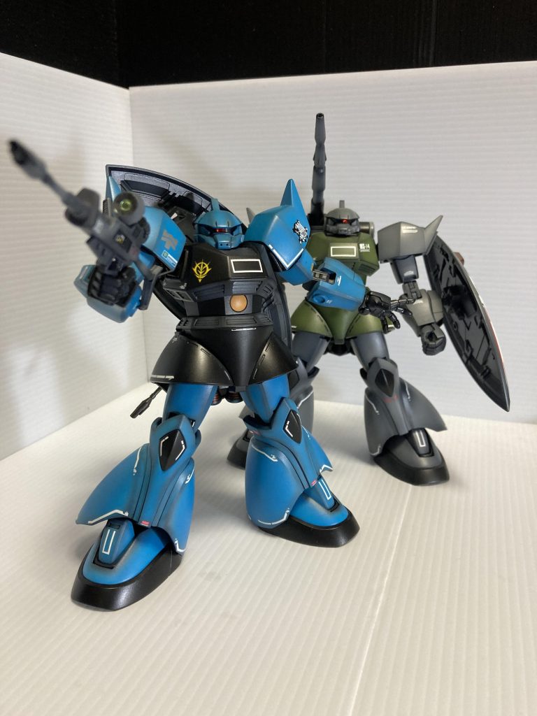 ゲルググキャノンとツーショット✨