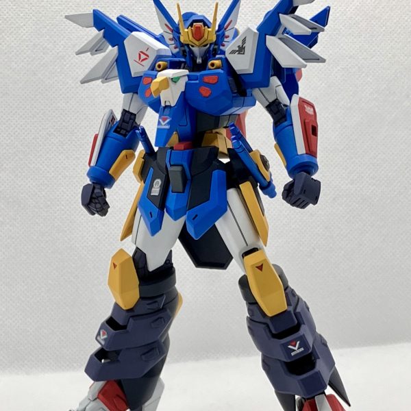 改造ロボット魂　ブラックナイトコード　シヴァ HG 1/144 ブラックナイトスコードシヴァの塗装完成見本を展示