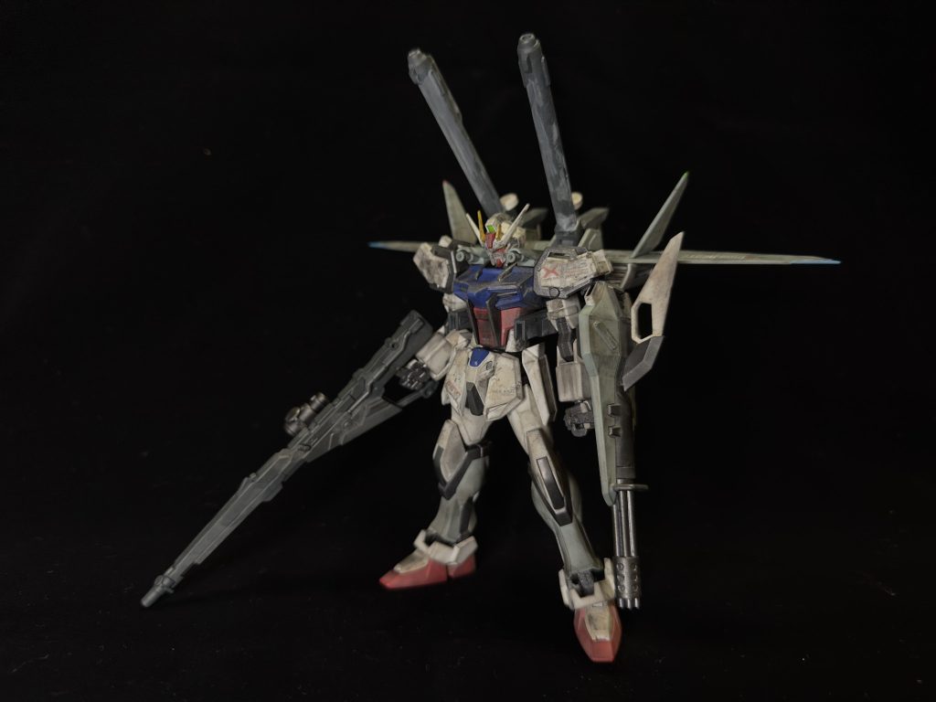 本機は、GAT-X105ストライクにI.W.S.Pの互換性及び火器管制システムが正常に作動するかを検証するための機体である。