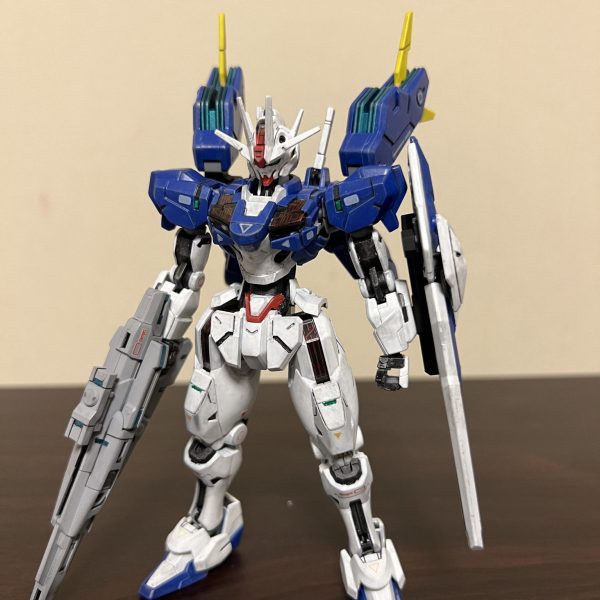 エアリアル筆塗りしました