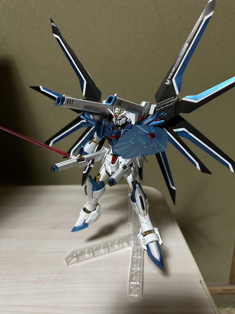 塗装が禿げるのであまりやりたくないフルマットバースト！ビームライフルなくてもよくない？