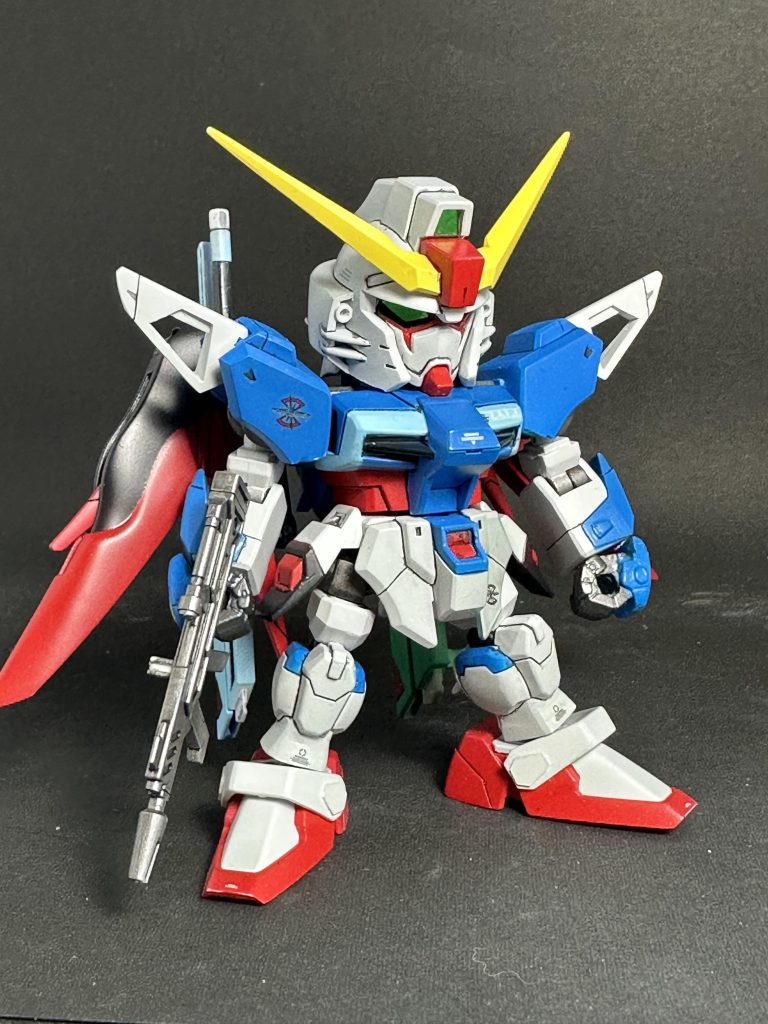 頭、腰、両腕、両脛がEX、胸、足、肩、バックパックはBBから使ってます。