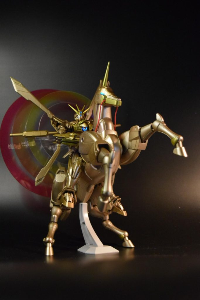 RGゴッドガンダム➕風雲再起　ハイパーモード–5枚目/制作者：あもん@ガンプラ製作中