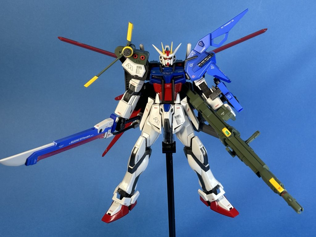 エール ランチャー ソード 三位一体トリニティストライク！！じゃなくてパーフェクトストライク！！オプパ01は別売りです。