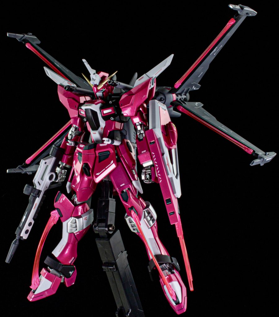 メタリックピンク光沢仕上げにしてみました。