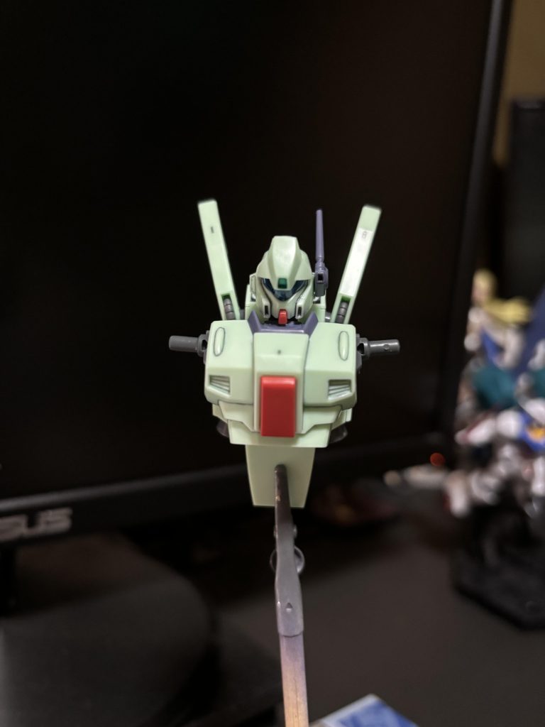 頬部分を少し掘り直してスミ入れスマート＆くっきり感でたかな？💦 