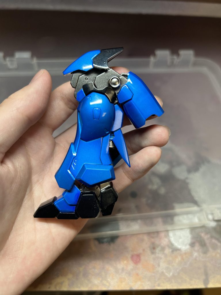 因みにフレームと下地はガイアノーツのスターブライトシルバー使ってます