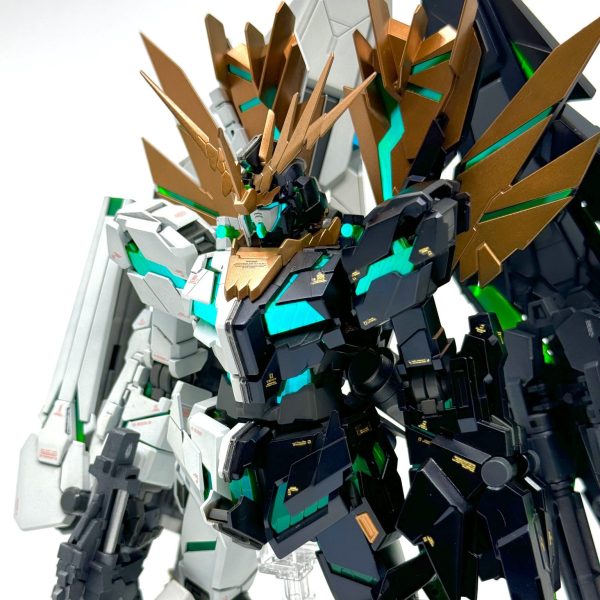 モビルスーツアンサンブル ユニコーンガンダム 緑 覚醒 塗装品 改造 MOBILE SUIT ENSEMBLE 1.5 ユニコーンガンダム(覚醒カラー