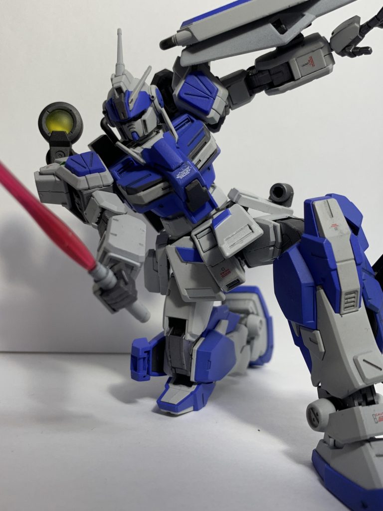 初代斬りしてみたり武器盛りだくさんだし元キットも関節が優秀なので色々動かせていいですね👍