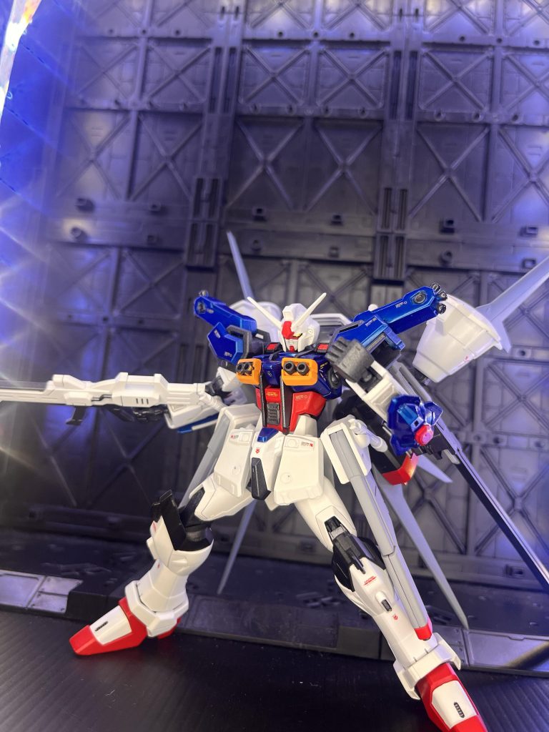 フルバーニアンに加え足をパーフェクトストライクフリーダムに変更し足の長さを変更しました。