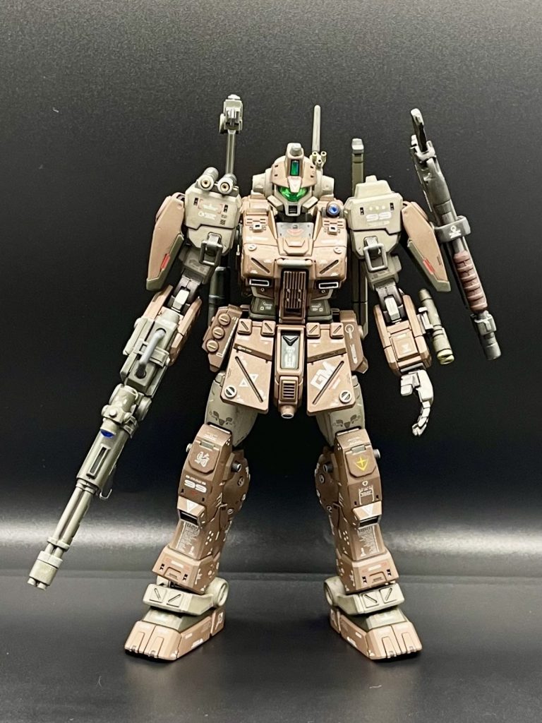 プレバンの 144/1 ジム・スパルタンを制作しました。かなり久しぶりの制作です(gundam-kao5)