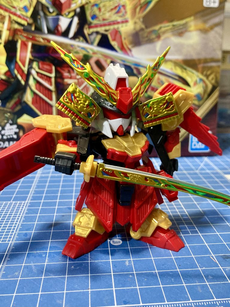 素組の状態。これを塗り分けるのかと思うと気が遠くなります。必要なのは【根気】ですね。