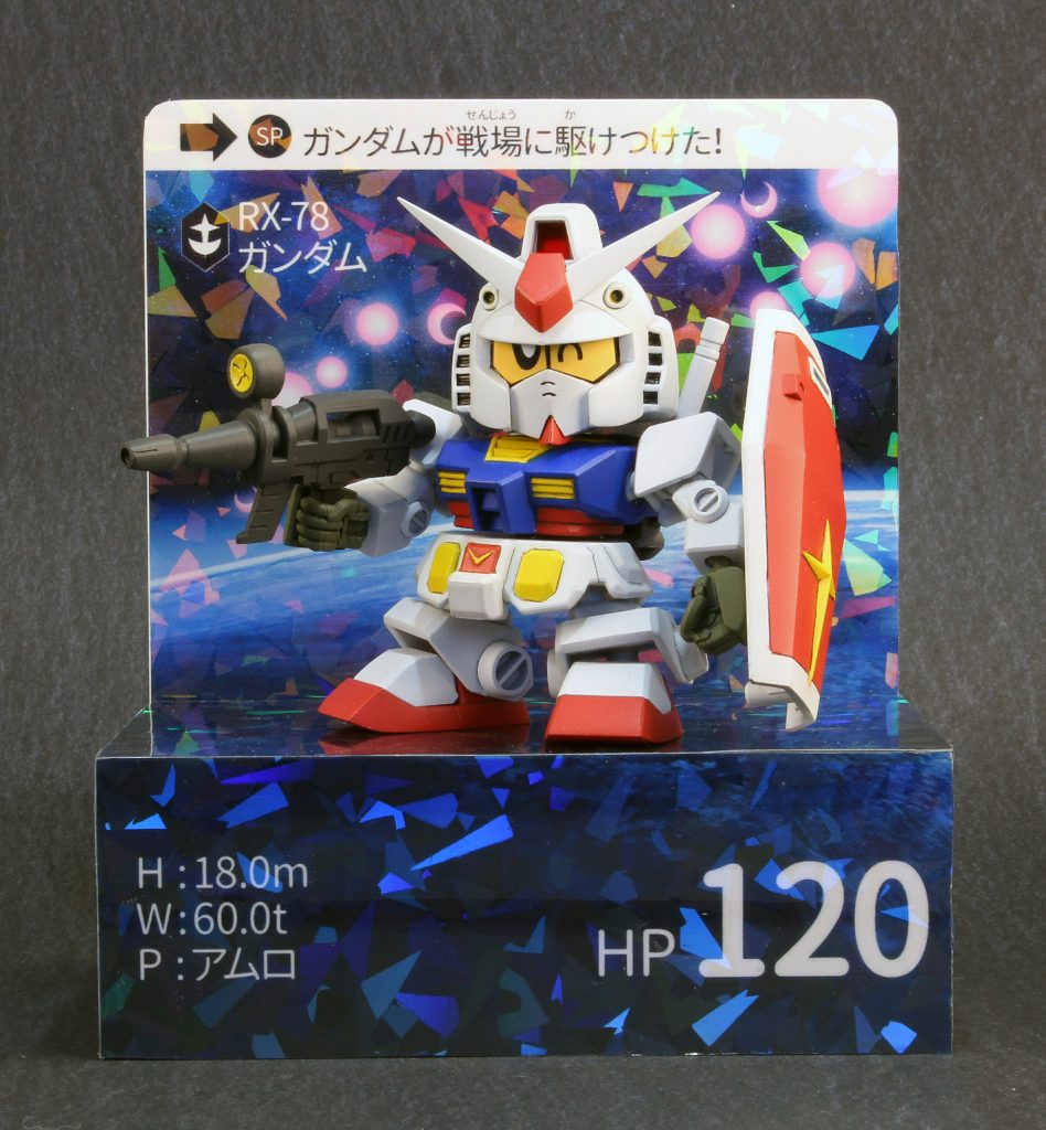 ◆総括・SＤガンダムはいいぞというわけでRX-78でした。ミニプラ系のABS今回初めて触ったんですけど割れはしないものの加工がなかなか大変でした・・！ところどころ粗いところもあるんですけど自分の重すぎる愛を再現できたかと思います。次は何を作ろうかな・・！