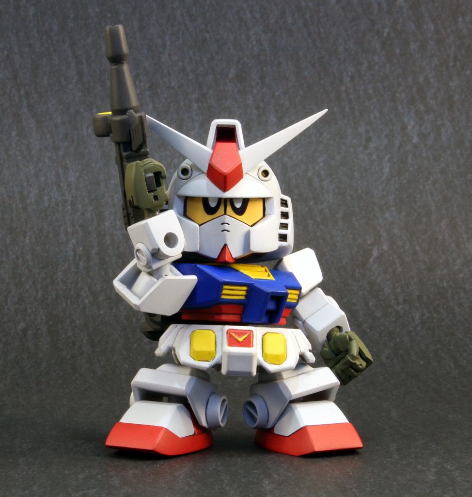 GB版スパロボパッケージにあるラストシューティングっぽいポーズ上目目線の目も作っても良かったかも