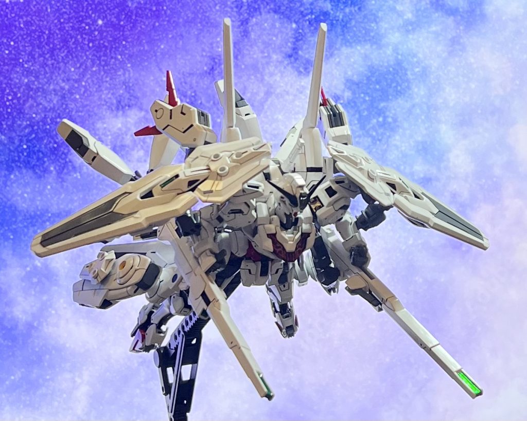 超機動力を発揮する巡航モード。素のキャリバーンでも速かったですが・・・。