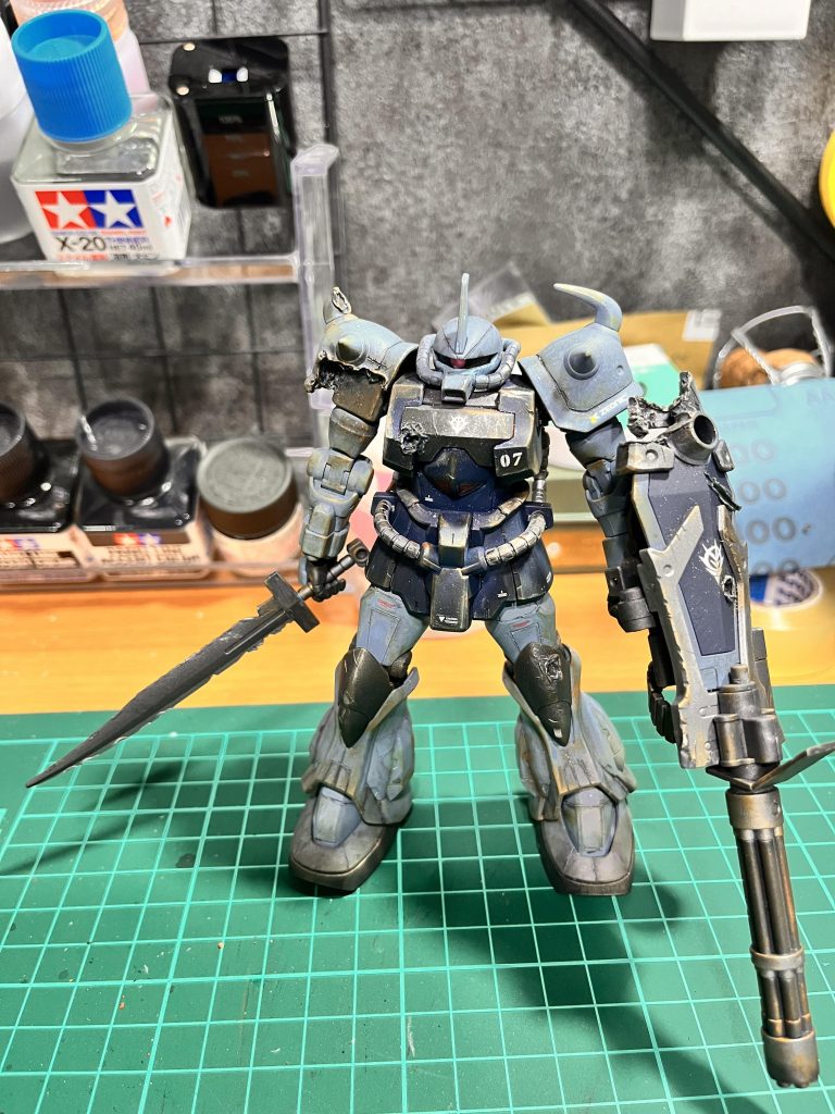 HGグフカスタム–2枚目/制作者：funa