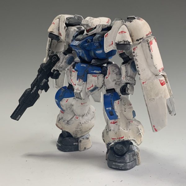 ディランザ筆塗りホワイト練習用