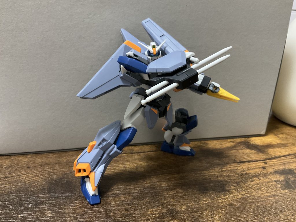 抜刀イメージでこのポーズ作るのに1分かけました