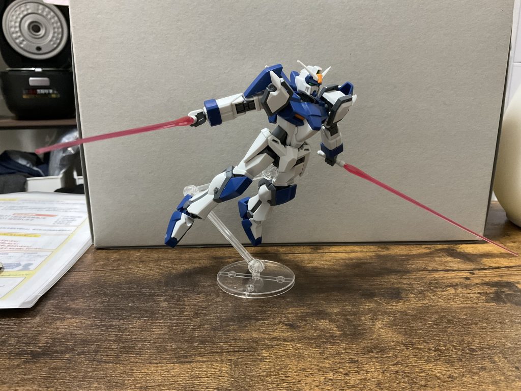 グレイプニールⅡ用の台座がデュエル1機ぶんくらいなら支えることができたので、無印でデュエルの株が最も上がったであろう例のシーンをば