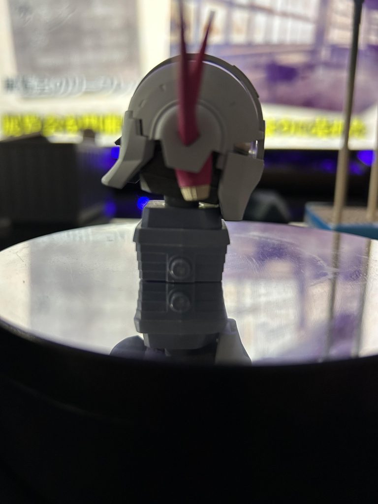 クビを3m角度をつけて延長