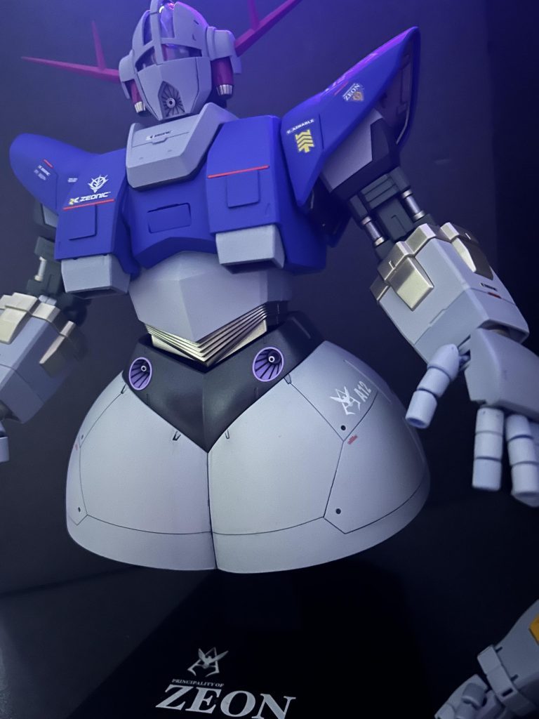 各所プラ板とスジ彫、メタルパーツ使用