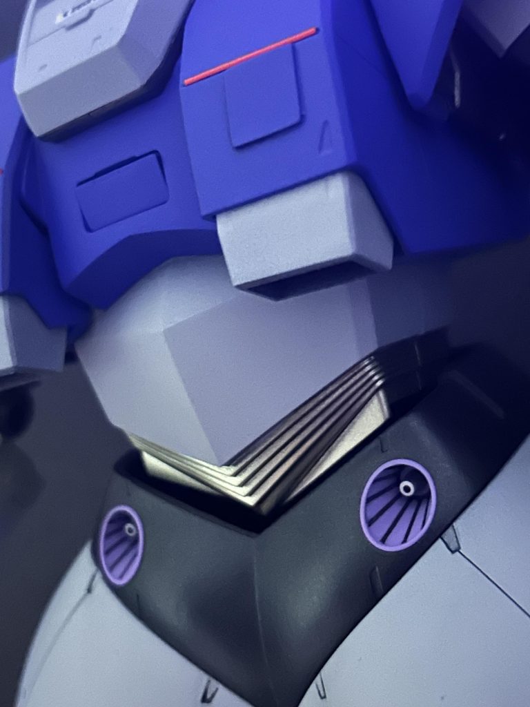 胸部はダクトを短くしました