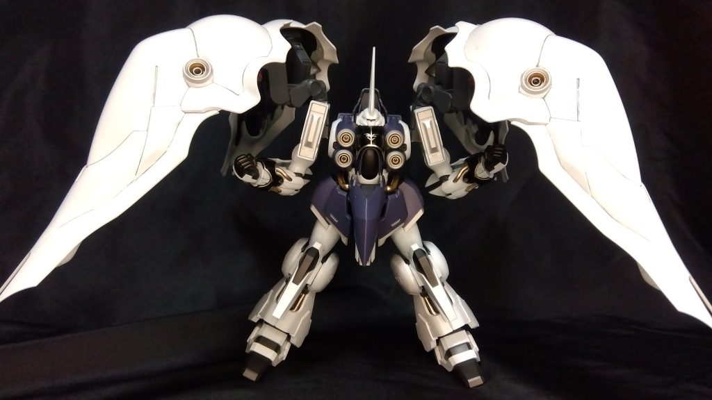 デカール貼る気力もなかった…よく見ると「柚子肌」なんだよこの子…つまり塗装失敗してんだわww墨入れ滲みまくり…