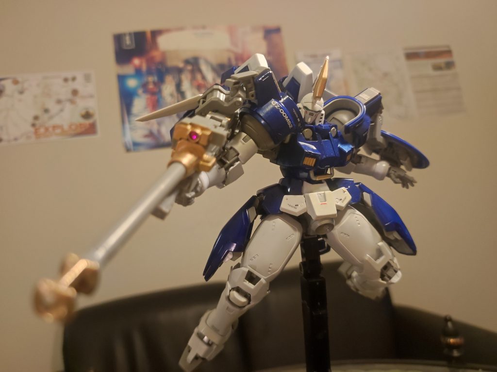 射撃のポーズはかっこいいです。ドーバーガンのセンサーはジュエルシールを使用しました。