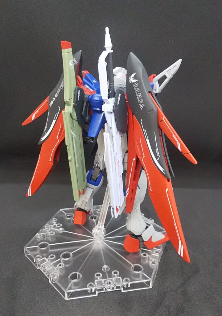 HGCEデスティニーガンダムSpecII–4枚目/制作者：masaru1026