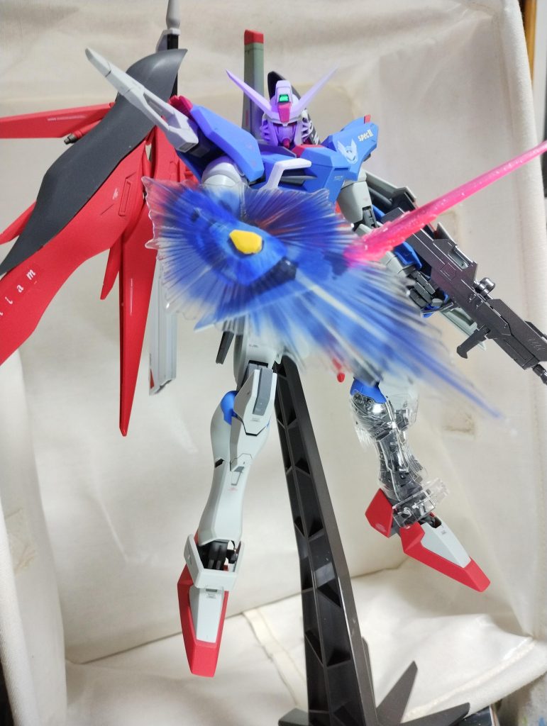 積んであったキットなので、クリアパーツもあります。