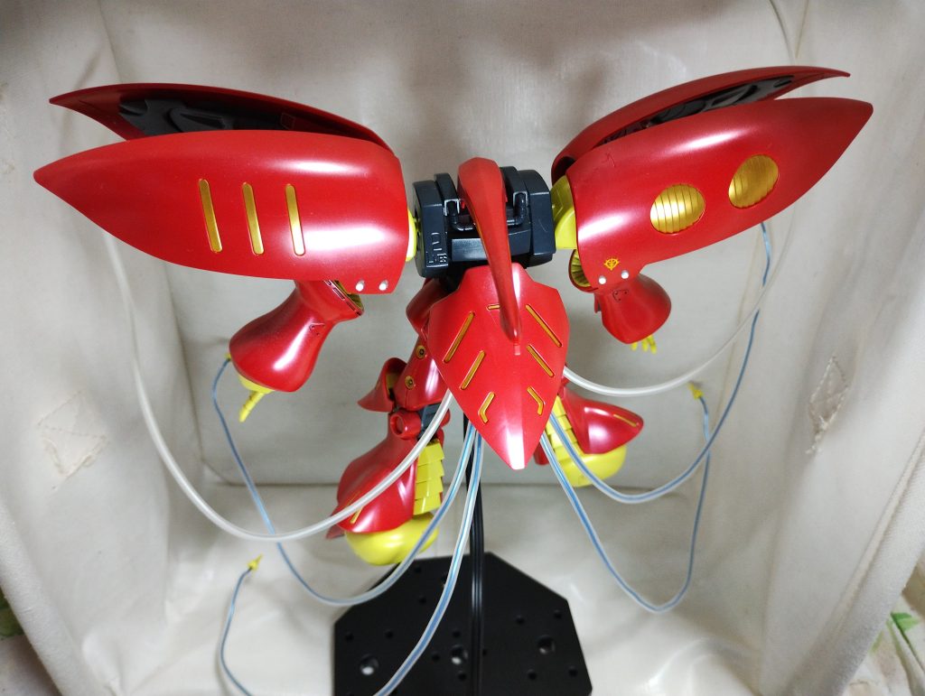 成型色パール塗装キュベレイMk2–4枚目/制作者：@dottan_8105