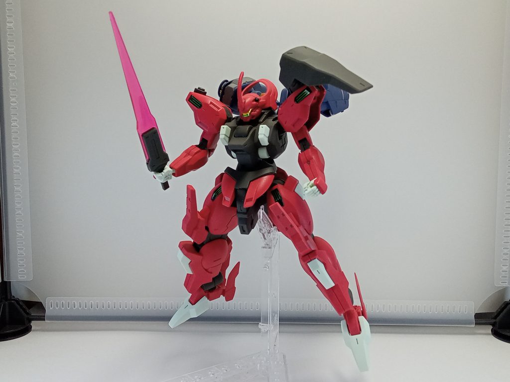 ビームトーチ実戦用としてクリアパーツはディランザ・ソルの物を