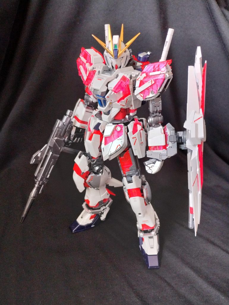 C装備発光状態。未発光の方が好きかな。組み換えが面倒…