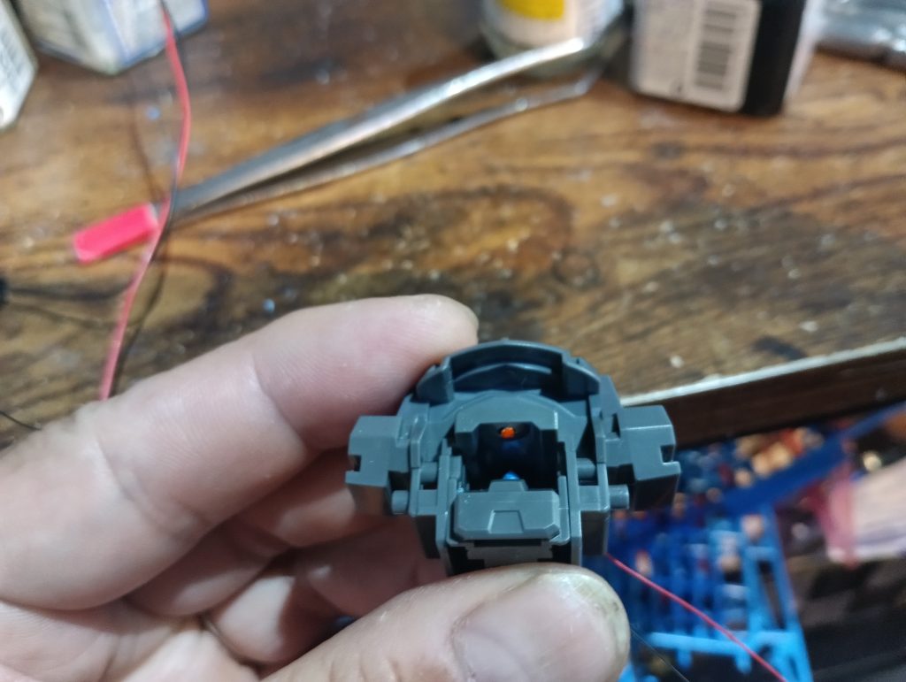 コックピットの配線