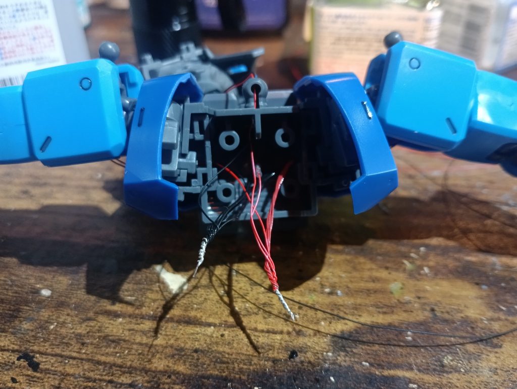 ボディの配線状況