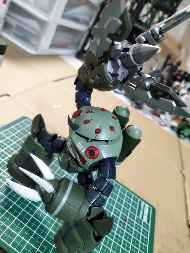 クソデカイ腕はコトブキヤのスパイラルクラッシャーです。