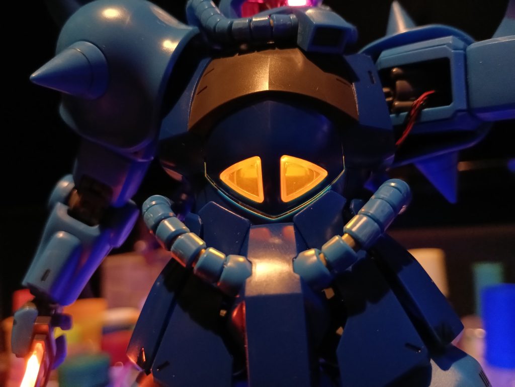 コックピットハッチもクリアパーツなんでここも入れてます👍