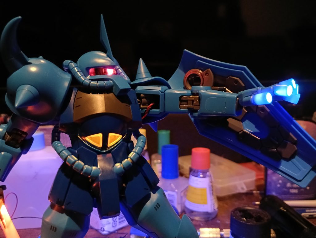 腋下の配線が丸見えなのはご愛嬌で😅💦💦