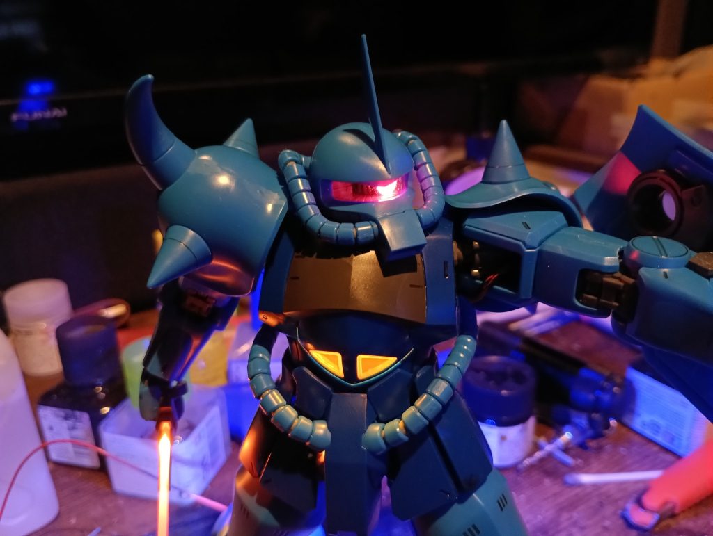MG グフver.2.0 LED組込–9枚目/制作者：福田　義康