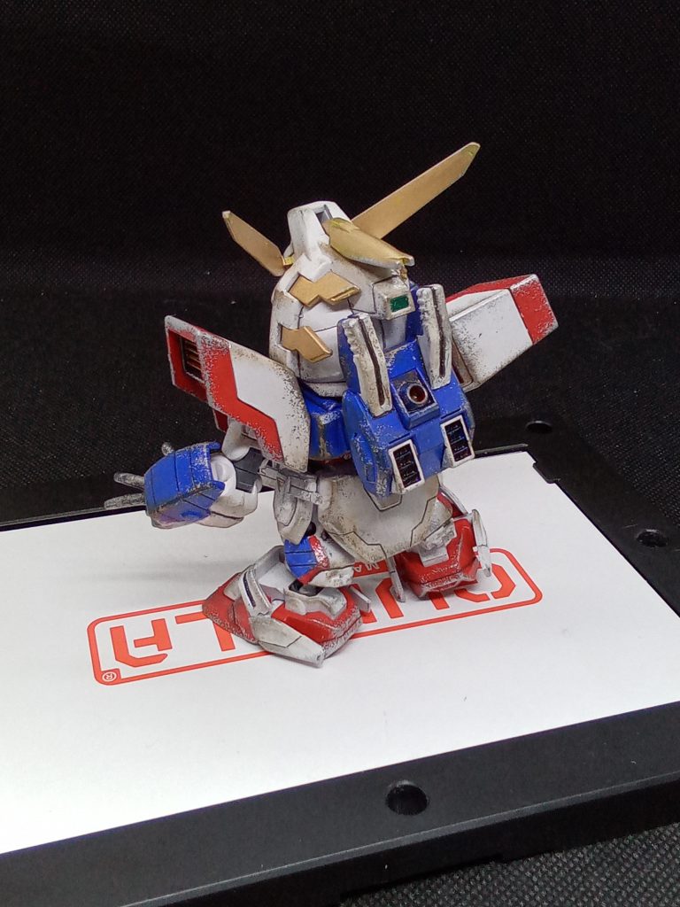 細かい色分けはされていなかったので簡単に塗装～