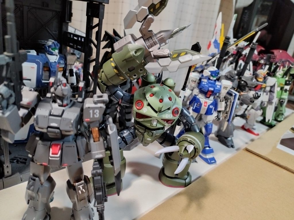 また1人、ガンプラ改造工房に兄弟が増えました