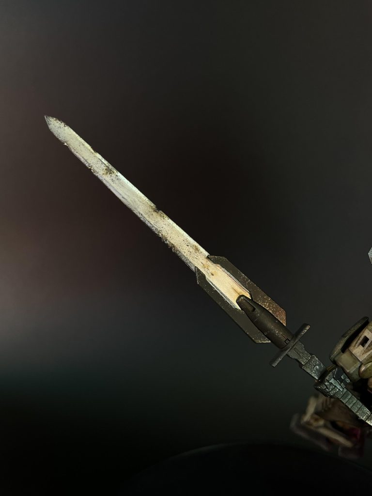 刃こぼれや、サビで歴戦の猛者感!