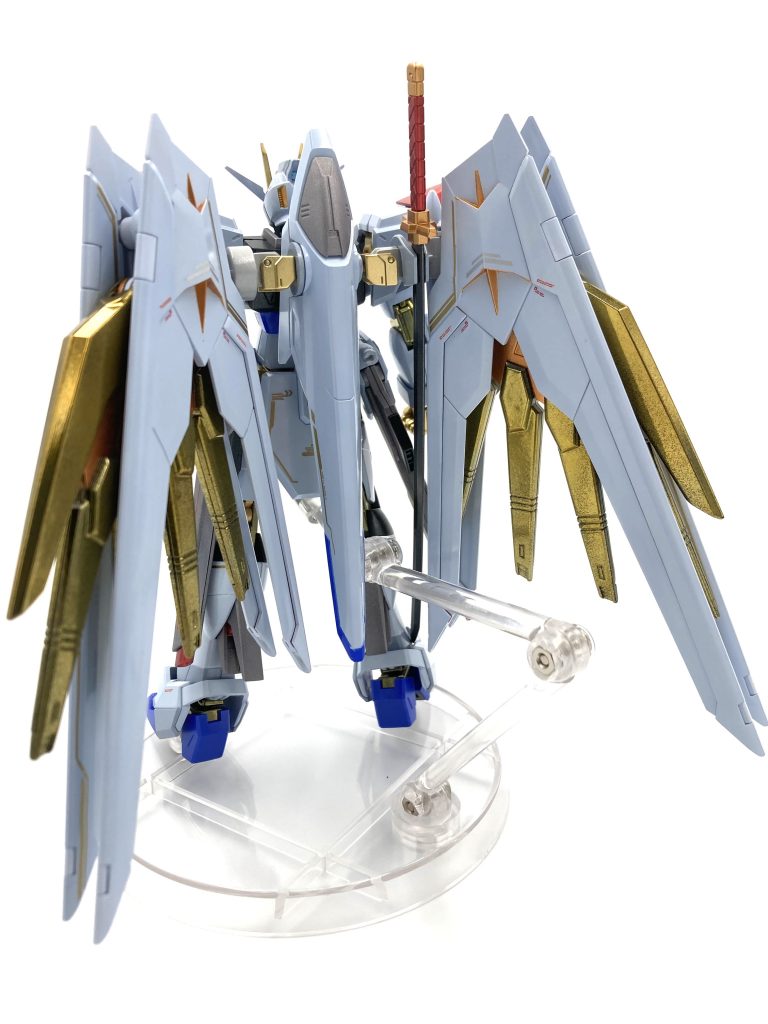 HGマイティーストライクフリーダム メッキ風塗装–3枚目/制作者:@machi_5oooo