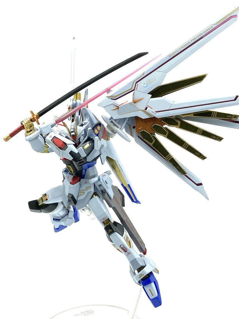 HGマイティーストライクフリーダム メッキ風塗装–7枚目/制作者:@machi_5oooo