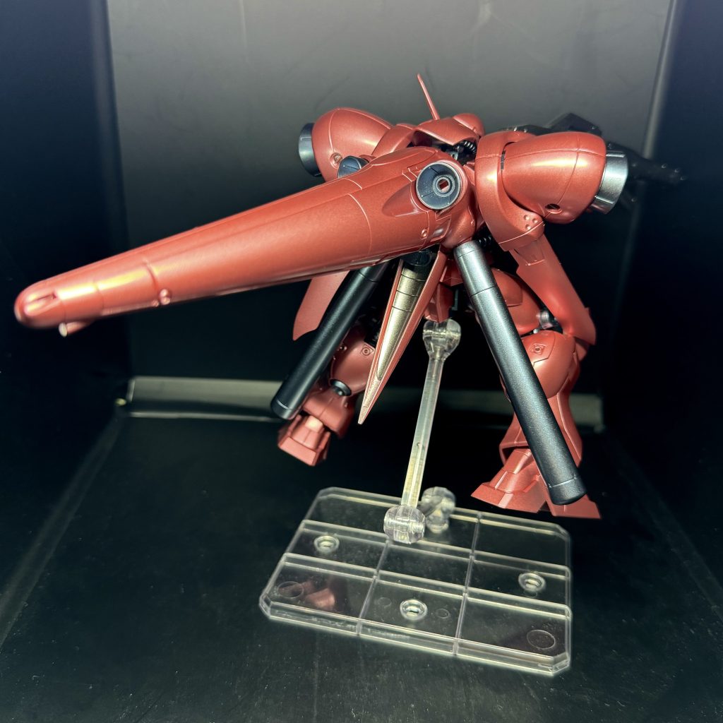 てかシュツルムブースターデカすぎ、、でもちゃんと自立するのがびっくり。ちょっと上半身が仰け反りますが。。。